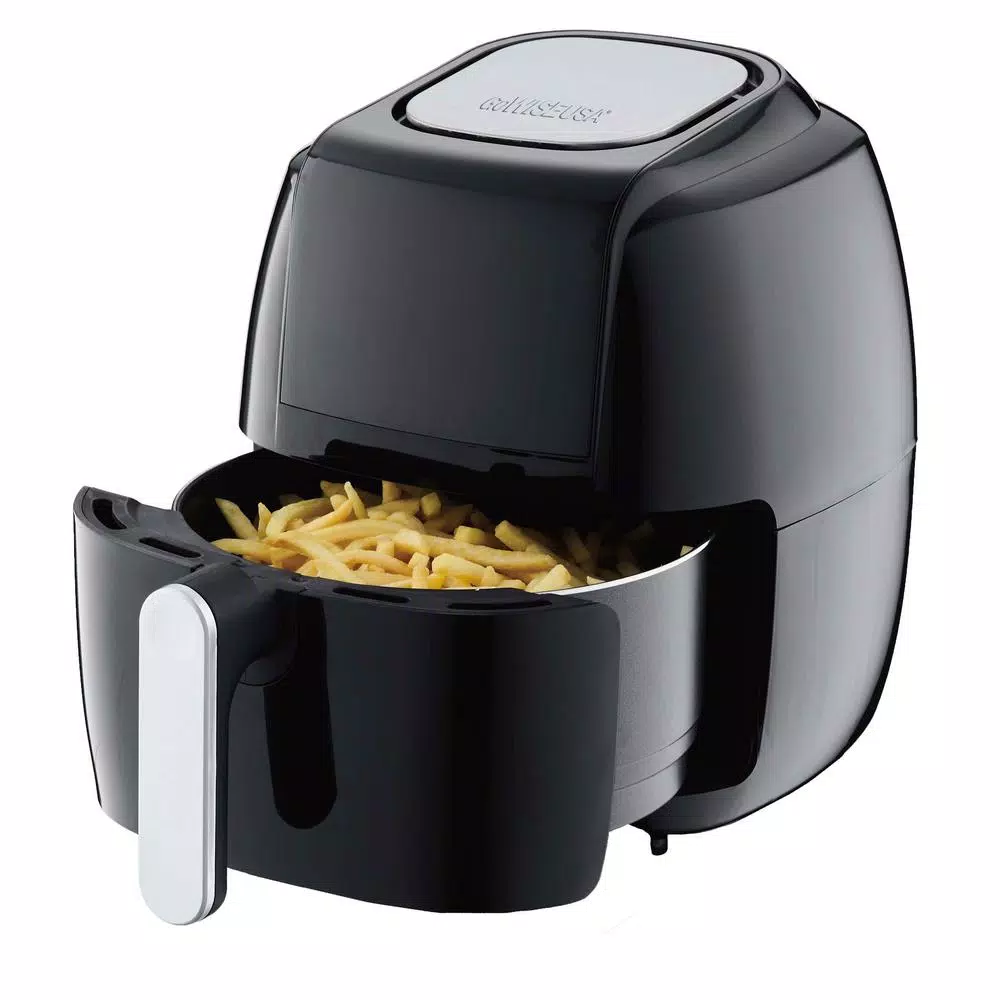 GoWISE USA 8-in-1 5.0 Qt. Black Electric Air Fryer with Recipe Book Air Fryers GoWISE USA 8-in-1 5.0 Qt. Black Electric Air Fryer With Recipe Book -Costway Shop black gowise usa air fryers gw22921 s 4f 1000