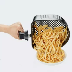 Air Fryers GoWISE USA 4 Qt. Black Electric Air Fryer With See Through Window And 8-Presets -Costway Shop black gowise usa air fryers gw22953 76 1000