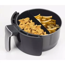Air Fryers GoWISE USA 5.0 Qt. Black Electric Air Fryer With 8-Presets With Recipe Book 5 Air Fryers GoWISE USA 5.0 Qt. Black Electric Air Fryer With 8-Presets With Recipe Book -Costway Shop black gowise usa air fryers gw22958 1f 1000