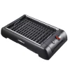 Electric Skillets & Indoor Grills GoWISE USA 2-in-1 149 Sq. In. Black Smokeless Indoor Grill With Interchangeable Plates -Costway Shop black gowise usa indoor grills gw88000 64 1000