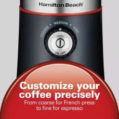 Coffee Makers Hamilton Beach Custom Grind 5 Oz. Black Blade Coffee Grinder -Costway Shop black hamilton beach coffee grinders 80393 44 1000