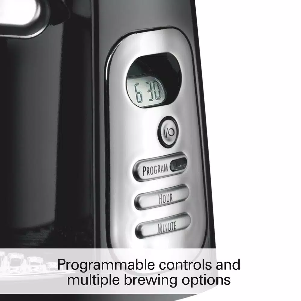 Hamilton Beach BrewStation 10-Cup Black Coffeemaker Coffee Makers Hamilton Beach BrewStation 10-Cup Black Coffeemaker -Costway Shop black hamilton beach coffee makers 47380 44 1000