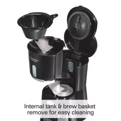 Coffee Makers Hamilton Beach BrewStation 10-Cup Black Coffeemaker 7 Coffee Makers Hamilton Beach BrewStation 10-Cup Black Coffeemaker -Costway Shop black hamilton beach coffee makers 47380 fa 1000