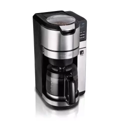 Coffee Makers Hamilton Beach 12-Cup Black Programmable Grind And Brew Coffee Maker 3 Coffee Makers Hamilton Beach 12-Cup Black Programmable Grind And Brew Coffee Maker -Costway Shop black hamilton beach drip coffee makers 45505 e1 1000
