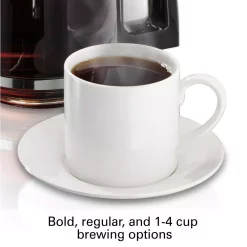 Coffee Makers Hamilton Beach 12-Cup Black Programmable Easy Access Deluxe Coffee Maker -Costway Shop black hamilton beach drip coffee makers 46320 44 1000