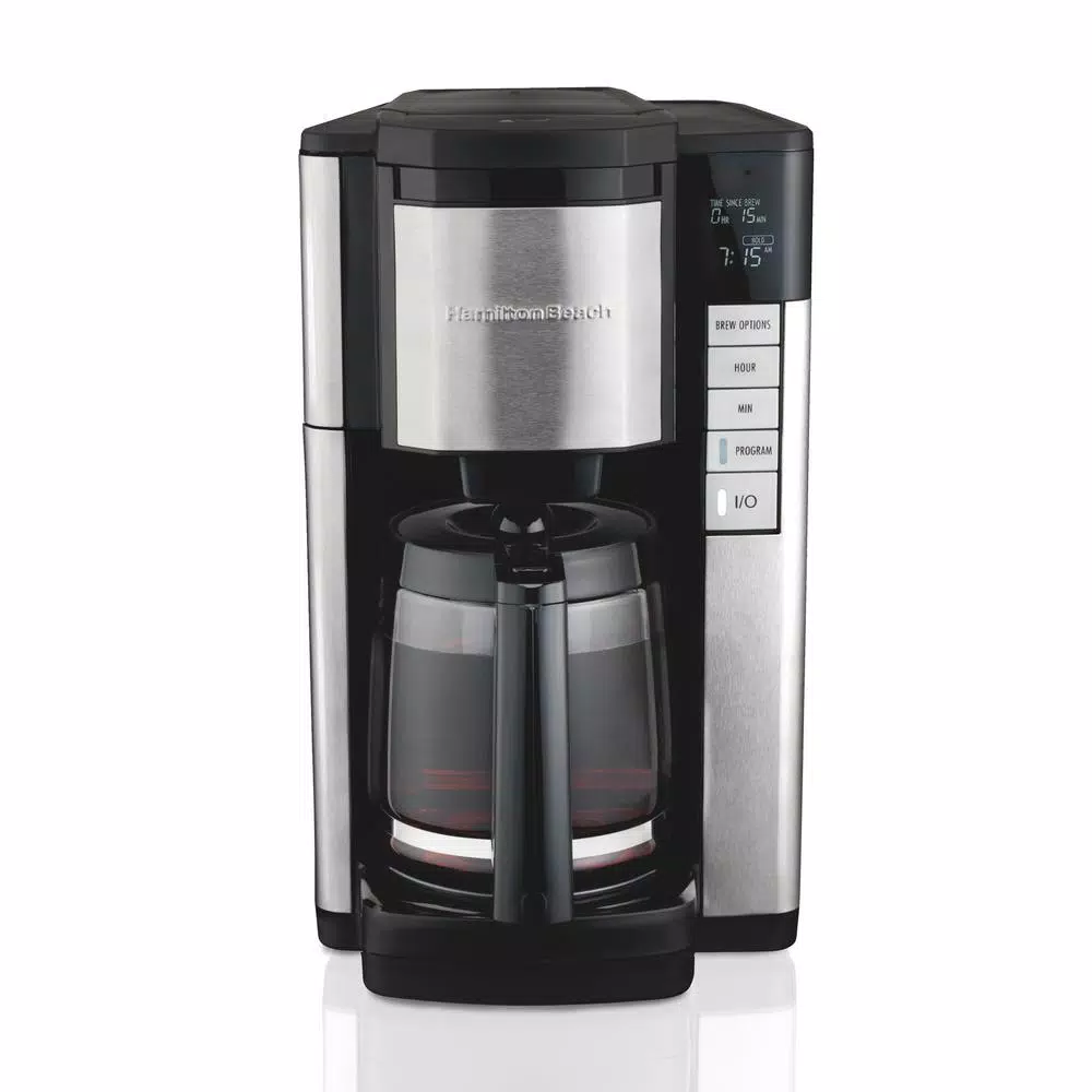 Hamilton Beach 12 Cup Programmable Easy Access Plus Coffee Maker Coffee Makers Hamilton Beach 12 Cup Programmable Easy Access Plus Coffee Maker -Costway Shop black hamilton beach drip coffee makers 46381 64 1000