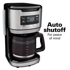 Coffee Makers Hamilton Beach 14-Cup Black Programmable Front-Fill Coffee Maker 9 Coffee Makers Hamilton Beach 14-Cup Black Programmable Front-Fill Coffee Maker -Costway Shop black hamilton beach drip coffee makers 46390 76 1000