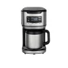 Coffee Makers Hamilton Beach 12-Cup Black Programmable Front-Fill Coffee Maker With Thermal Carafe -Costway Shop black hamilton beach drip coffee makers 46391 64 1000