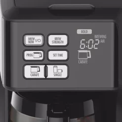 Coffee Makers Hamilton Beach FlexBrew 12-Cup Black Drip Coffee Maker With Built-In Timer -Costway Shop black hamilton beach drip coffee makers 49976 1f 1000