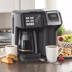 Coffee Makers Hamilton Beach FlexBrew 12-Cup Black Drip Coffee Maker With Built-In Timer -Costway Shop black hamilton beach drip coffee makers 49976 31 1000