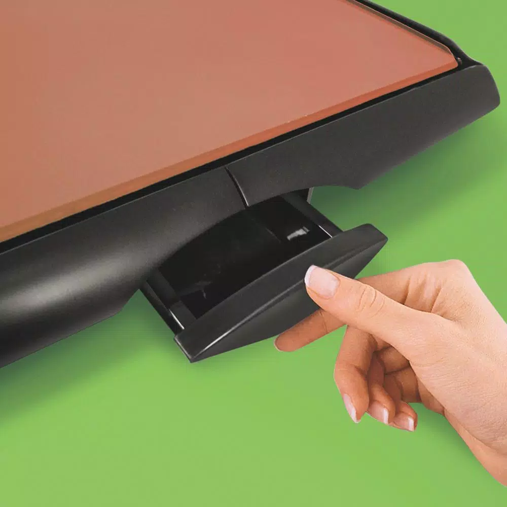 Electric Skillets & Indoor Grills Hamilton Beach 200 Sq In. Black Durathon Ceramic Griddle - Image 3