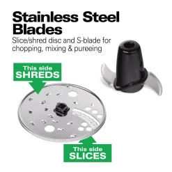 Food Processing Hamilton Beach 8-Cup 2-Speed Black Food Processor And Vegetable Chopper -Costway Shop black hamilton beach food processors 70740 fa 1000