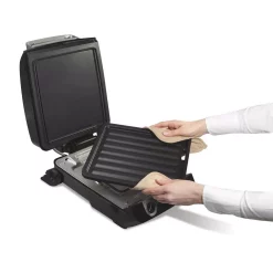 Electric Skillets & Indoor Grills Hamilton Beach 3-in-1 Black Multi Grill -Costway Shop black hamilton beach indoor grills 25600 1f 1000