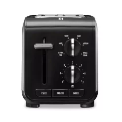 Toasters Hamilton Beach Expert Toast 900 W 2-Slice Black And Stainless Steel Wide Slot Toaster