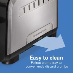 Toasters Hamilton Beach Expert Toast 900 W 2-Slice Black And Stainless Steel Wide Slot Toaster 7 Toasters Hamilton Beach Expert Toast 900 W 2-Slice Black And Stainless Steel Wide Slot Toaster -Costway Shop black hamilton beach pop up toasters 22994 fa 1000