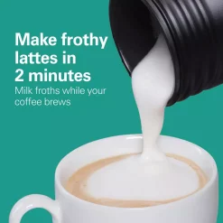 Coffee Makers Hamilton Beach Flexbrew 1-Cup Black Single Serve Coffee Maker With Milk Frother -Costway Shop black hamilton beach single serve coffee makers 49949 44 1000