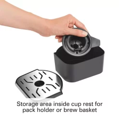 Coffee Makers Hamilton Beach FlexBrew Black Single Serve Coffee Maker -Costway Shop black hamilton beach single serve coffee makers 49974 44 1000