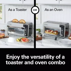 Toasters Hamilton Beach Toastation 1300 W 2-Slice Black And Gray Toaster Oven With Top Toasting Slot 16 Toasters Hamilton Beach Toastation 1300 W 2-Slice Black And Gray Toaster Oven With Top Toasting Slot -Costway Shop black hamilton beach toaster ovens 22723 1f 1000