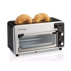 Toasters Hamilton Beach Toastation 1300 W 2-Slice Black And Gray Toaster Oven With Top Toasting Slot 14 Toasters Hamilton Beach Toastation 1300 W 2-Slice Black And Gray Toaster Oven With Top Toasting Slot -Costway Shop black hamilton beach toaster ovens 22723 c3 1000