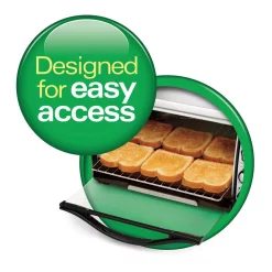 Toasters Hamilton Beach 6 Slice Easy Clean Black Toaster Oven 12 Toasters Hamilton Beach 6 Slice Easy Clean Black Toaster Oven -Costway Shop black hamilton beach toaster ovens 31330d fa 1000