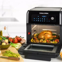 Air Fryers KALORIK Air Fryer Oven 15 Air Fryers KALORIK Air Fryer Oven -Costway Shop black kalorik air fryers afo 44880 bk 31 1000