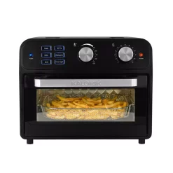 Air Fryers KALORIK 22 Qt. Black Digital Air Fryer Toaster Oven -Costway Shop black kalorik air fryers afo 46110 bk 1f 1000