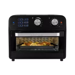 Air Fryers KALORIK 22 Qt. Black Digital Air Fryer Toaster Oven -Costway Shop black kalorik air fryers afo 46110 bk 76 1000