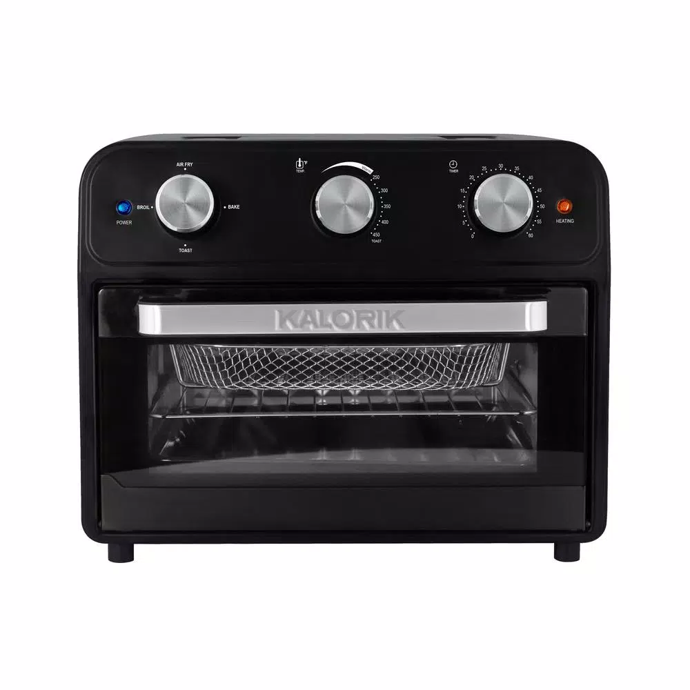 KALORIK 22 Qt. Black Air Fryer Oven Air Fryers KALORIK 22 Qt. Black Air Fryer Oven -Costway Shop black kalorik air fryers afo 46129 bk 64 1000