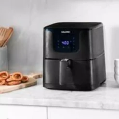 Air Fryers KALORIK 3.5 Qt. Matte Black Digital Air Fryer -Costway Shop black kalorik air fryers ft 45103 bk 4f 1000