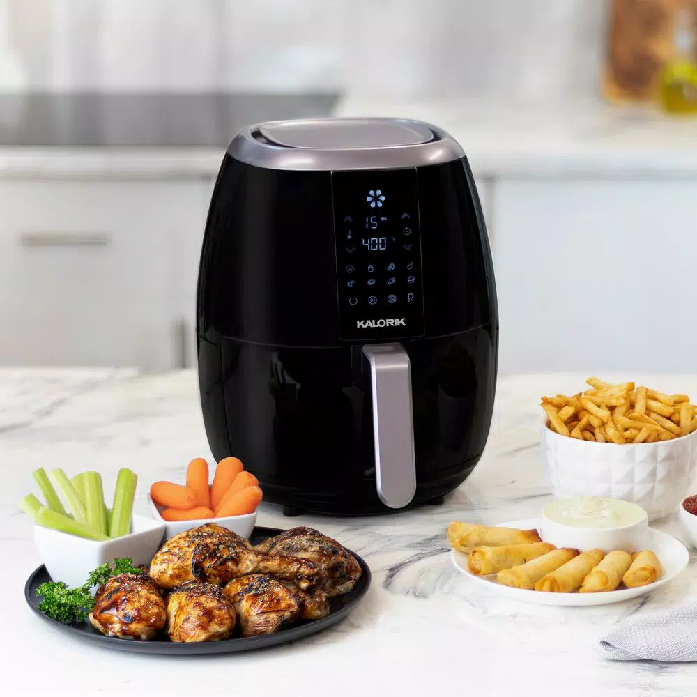 Air Fryers KALORIK 3 Qt. Black Digital Air Fryer - Image 6