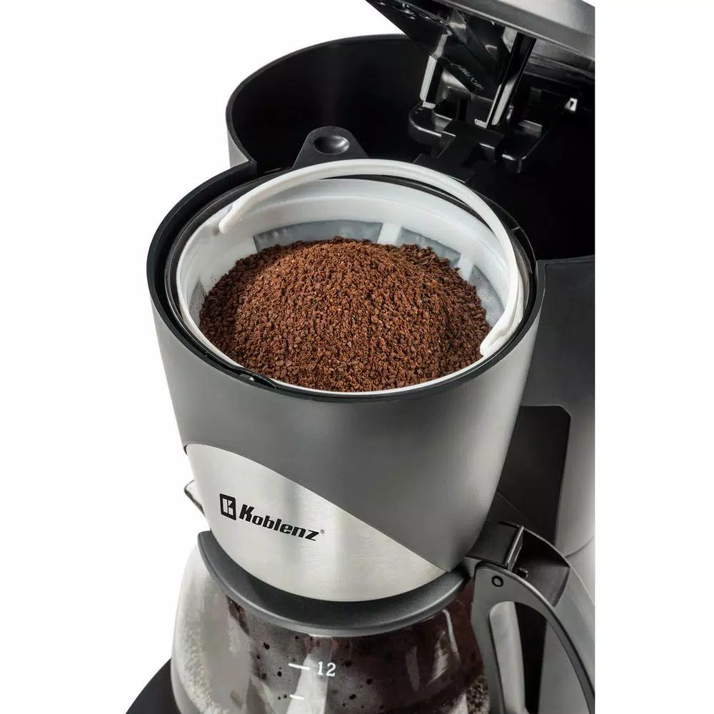 Koblenz Kitchen Magic Collection 12-Cup Black Coffee Maker Coffee Makers Koblenz Kitchen Magic Collection 12-Cup Black Coffee Maker -Costway Shop black koblenz drip coffee makers ckm 212 in 4f 1000