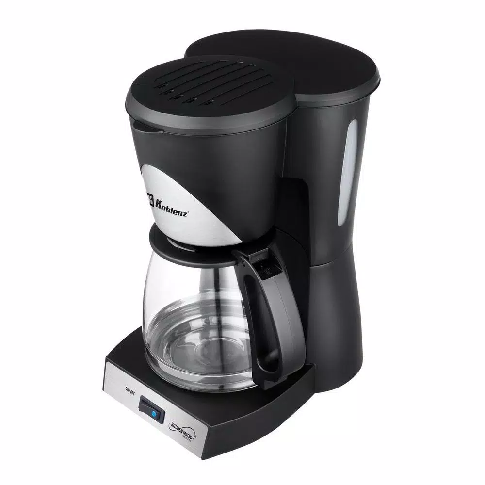 Koblenz Kitchen Magic Collection 12-Cup Black Coffee Maker Coffee Makers Koblenz Kitchen Magic Collection 12-Cup Black Coffee Maker -Costway Shop black koblenz drip coffee makers ckm 212 in c3 1000