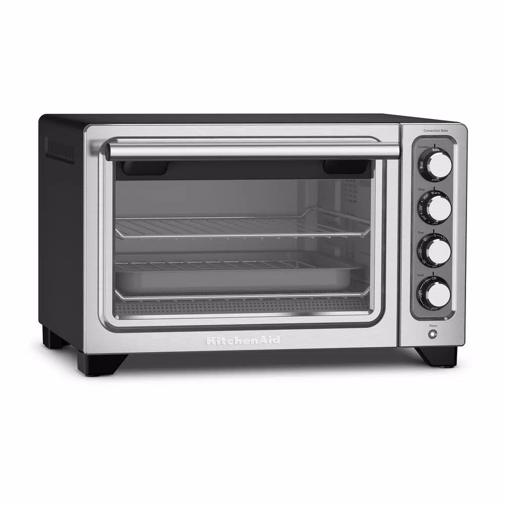 KitchenAid Black Matte Compact Toaster Oven Toasters KitchenAid Black Matte Compact Toaster Oven -Costway Shop black matte kitchenaid toaster ovens kco253bm c3 1000