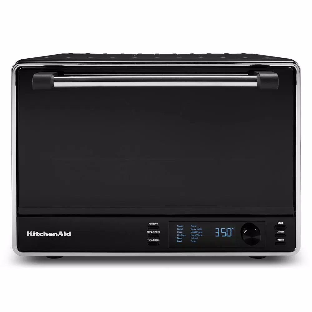 KitchenAid Matte BlackDual Convection Countertop Oven Toasters KitchenAid Matte BlackDual Convection Countertop Oven -Costway Shop black matte kitchenaid toaster ovens kco255bm 64 1000