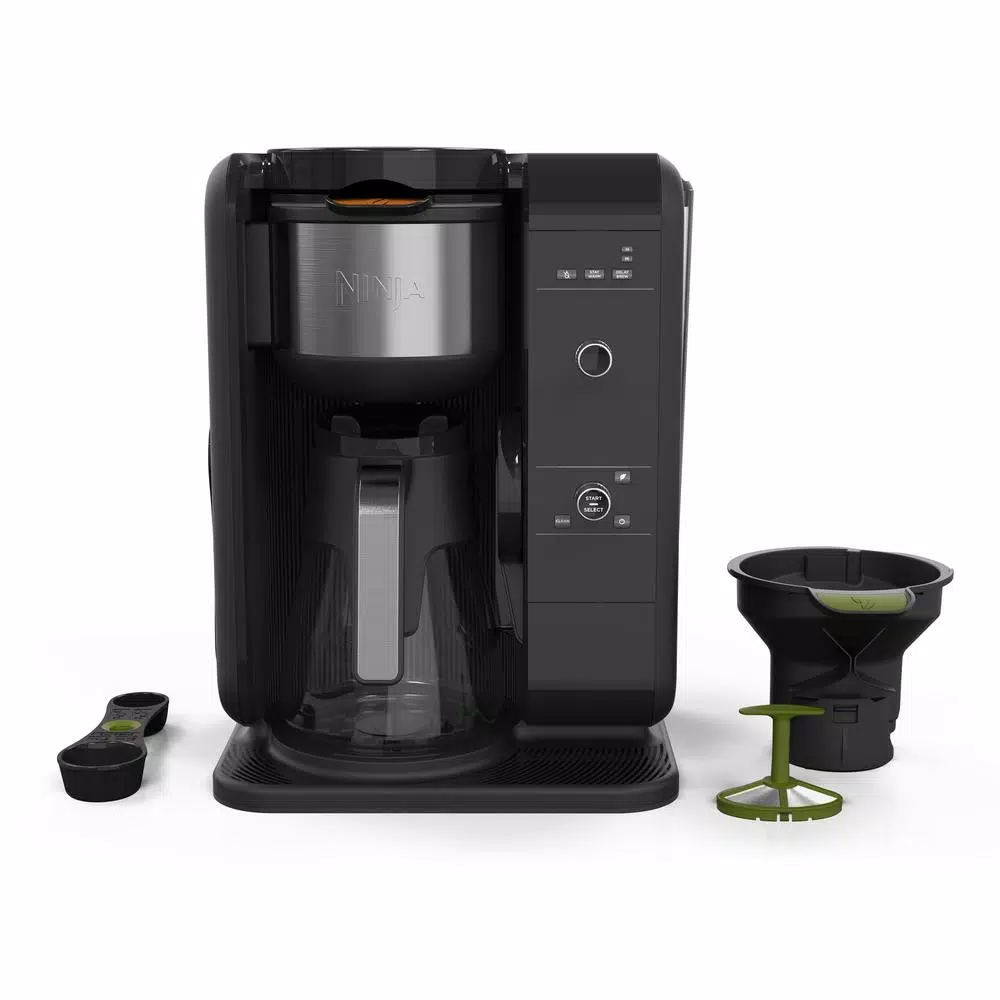 NINJA 6.25-Cup Hot and Cold Brew Programmable Black Drip Coffee Maker Coffee Makers NINJA 6.25-Cup Hot And Cold Brew Programmable Black Drip Coffee Maker -Costway Shop black ninja drip coffee makers cp301 64 1000