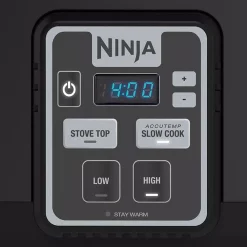 Cookers NINJA 6 Qt. Black Slow Cooker With Touchpad Controls And Keep Warm Setting 4 Cookers NINJA 6 Qt. Black Slow Cooker With Touchpad Controls And Keep Warm Setting -Costway Shop black ninja slow cookers mc510 1f 1000