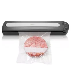 Food Processing NutriChef White Kitchen Food Vacuum Sealer – Compact Electric Air Sealing Preserver System With Reusable Vacuum Food Bags 7 Food Processing NutriChef White Kitchen Food Vacuum Sealer – Compact Electric Air Sealing Preserver System With Reusable Vacuum Food Bags -Costway Shop black nutrichef food vacuum sealers pkvs15bk fa 1000