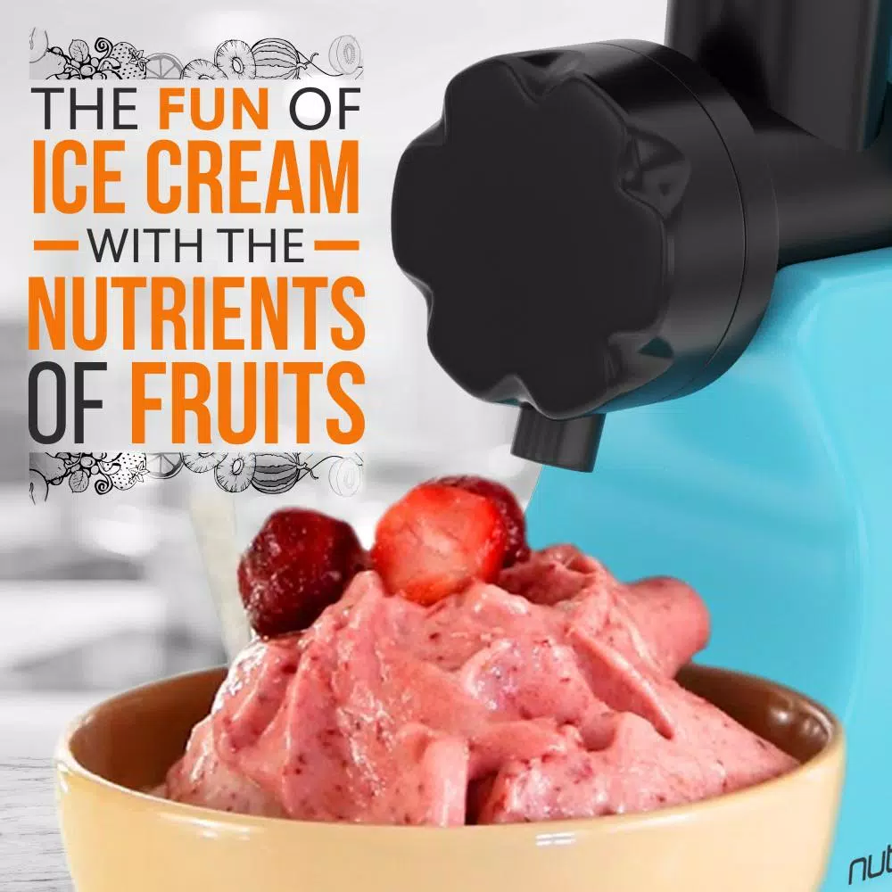 NutriChef 150-Watt Black Electric Soft Serve and Sorbet Frozen Dessert Maker Dessert Makers NutriChef 150-Watt Black Electric Soft Serve And Sorbet Frozen Dessert Maker -Costway Shop black nutrichef ice cream makers ncim30 1f 1000