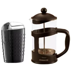 Coffee Makers Ovente Electric Coffee Bean Grinder And French Press