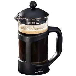 Coffee Makers Ovente 4-Cup Black French Press Cafetiere Heat-Resistant Borosilicate Glass Coffee And Tea Maker FREE Measuring Scoop -Costway Shop black ovente french presses fpt34b 4f 1000