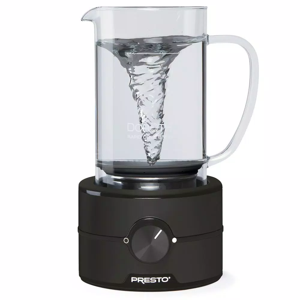 Presto Dorothy Rapid Cold Brew 5-Cup Black Coffeemaker Coffee Makers Presto Dorothy Rapid Cold Brew 5-Cup Black Coffeemaker -Costway Shop black presto drip coffee makers 02937 1f 1000