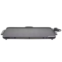 Electric Skillets & Indoor Grills Presto SlimLine 286 Sq. In. Black Electric Griddle With Temperature Sensor 15 Electric Skillets & Indoor Grills Presto SlimLine 286 Sq. In. Black Electric Griddle With Temperature Sensor -Costway Shop black presto electric griddles 07072 66 1000