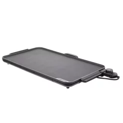 Electric Skillets & Indoor Grills Presto SlimLine 286 Sq. In. Black Electric Griddle With Temperature Sensor 20 Electric Skillets & Indoor Grills Presto SlimLine 286 Sq. In. Black Electric Griddle With Temperature Sensor -Costway Shop black presto electric griddles 07072 76 1000