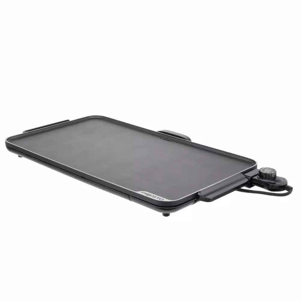 Electric Skillets & Indoor Grills Presto SlimLine 286 Sq. In. Black Electric Griddle With Temperature Sensor 11 Electric Skillets & Indoor Grills Presto SlimLine 286 Sq. In. Black Electric Griddle With Temperature Sensor - Image 9