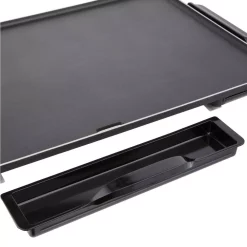 Electric Skillets & Indoor Grills Presto SlimLine 286 Sq. In. Black Electric Griddle With Temperature Sensor 21 Electric Skillets & Indoor Grills Presto SlimLine 286 Sq. In. Black Electric Griddle With Temperature Sensor -Costway Shop black presto electric griddles 07072 d4 1000