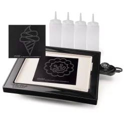 Electric Skillets & Indoor Grills Presto 112.5 Sq. In. Black Non-Stick PanGogh Electric Griddle Pancake Art Kit 6 Electric Skillets & Indoor Grills Presto 112.5 Sq. In. Black Non-Stick PanGogh Electric Griddle Pancake Art Kit -Costway Shop black presto electric griddles 07080 1f 1000