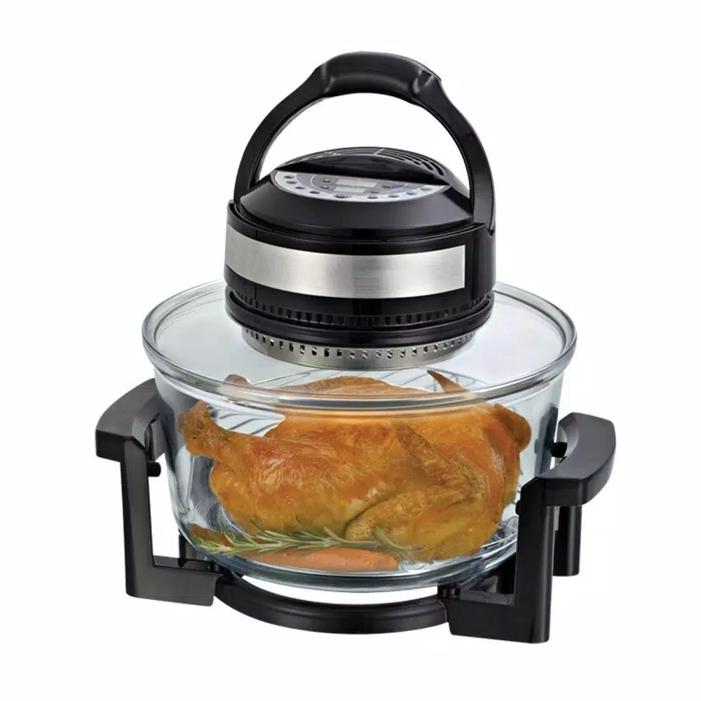 SPT 1300 W Black Convection Countertop Oven with Built-In Timer Toasters SPT 1300 W Black Convection Countertop Oven With Built-In Timer -Costway Shop black spt toaster ovens so 2003 1f 1000