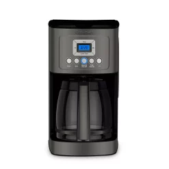 Coffee Makers Cuisinart 14-Cup Programmable Black Stainless Steel Drip Coffee Maker