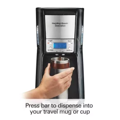 Coffee Makers Hamilton Beach BrewStation 12-Cup Coffee Maker 11 Coffee Makers Hamilton Beach BrewStation 12-Cup Coffee Maker -Costway Shop black stainless look hamilton beach coffee makers 48464 1f 1000