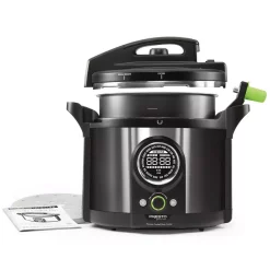 Cookers Presto 10 Qt. Black Stainless Electric Pressure Cooker 5 Cookers Presto 10 Qt. Black Stainless Electric Pressure Cooker -Costway Shop black stainless presto electric pressure cookers 02143 4f 1000